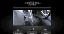 Desktop Screenshot of before-yachting.com